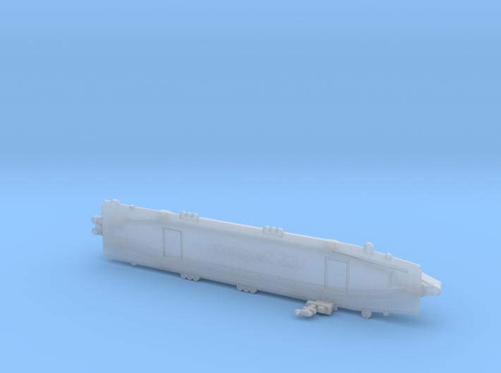 USS Sangamon 1/1800 3d printed