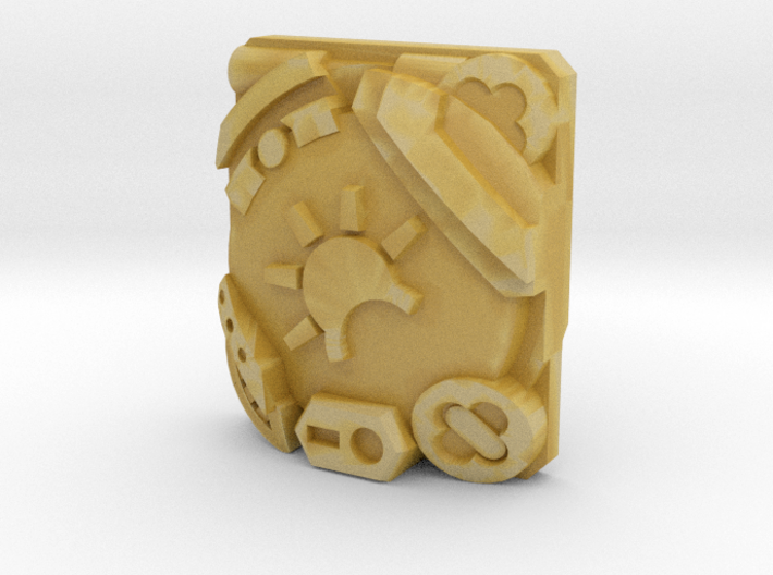 Earth Planet Key Prime Master Plate 3d printed