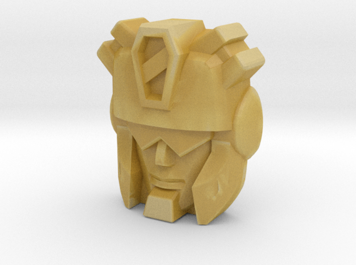 Carnivac Face, Upscaled 3d printed