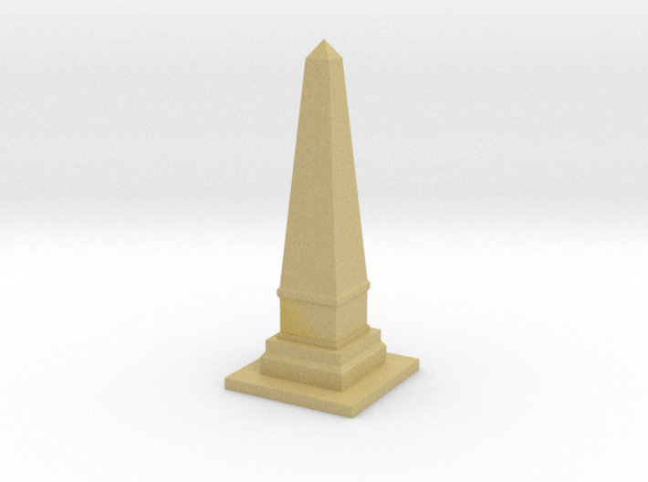 Obelisk Monument 1/64 3d printed