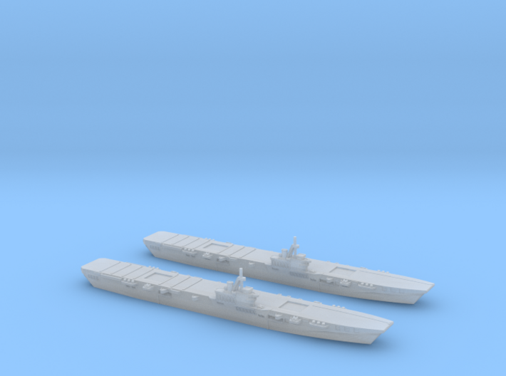 HMS Colossus 1/3000 x2 3d printed