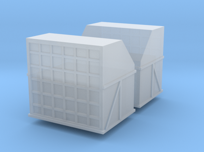 AMX Air Cargo Container (x2) 1/72 3d printed