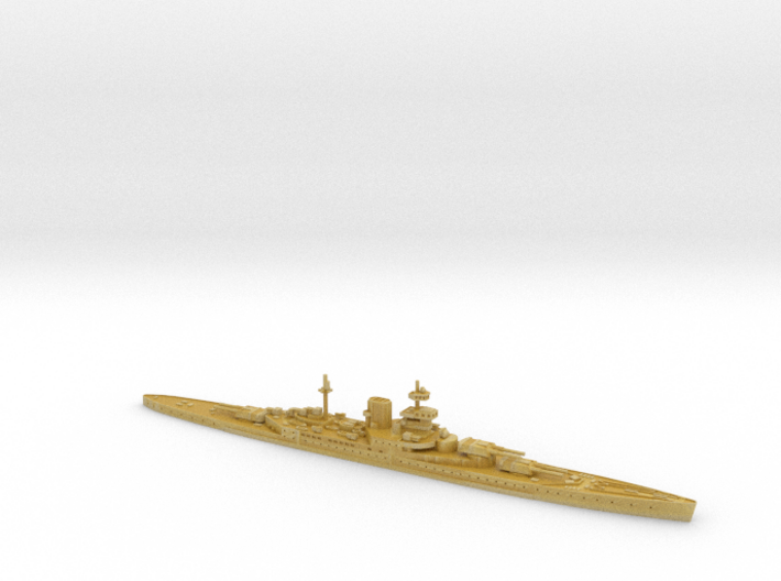 HMS Incomparable 1/3000 3d printed