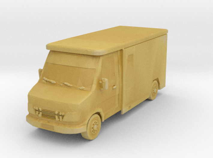 Mercedes Armored Truck 1/200 3d printed