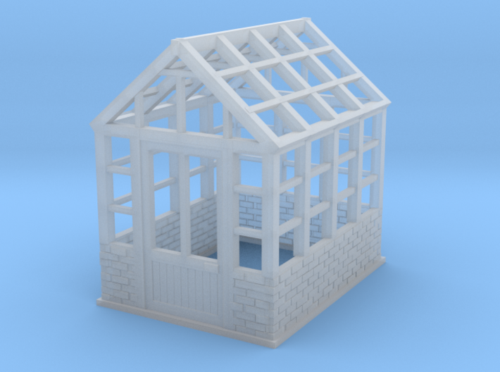 Small Greenhouse 1/76 3d printed