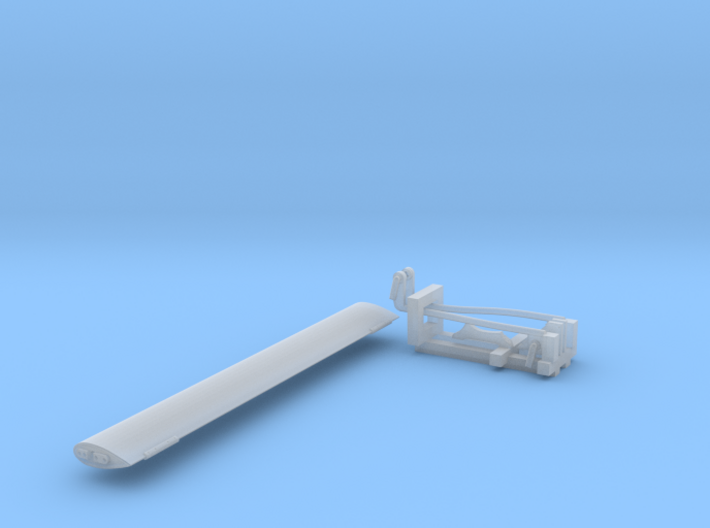 1/24 PT Boat Airfoil Wind Deflector Set001 3d printed 