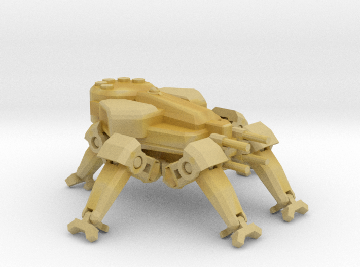 Spider Tank drone mech 3d printed
