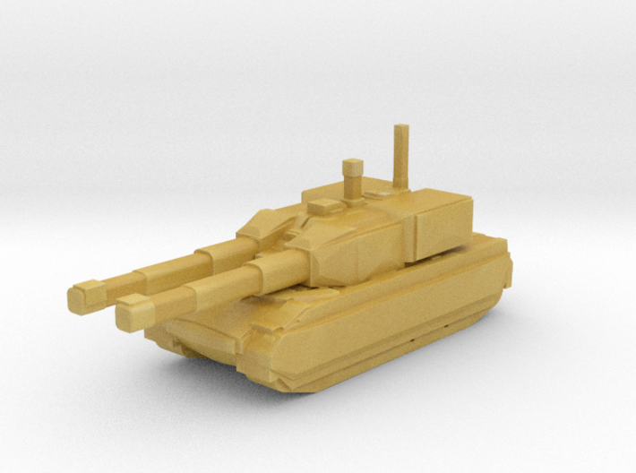 Assault Tank Warrior 3d printed