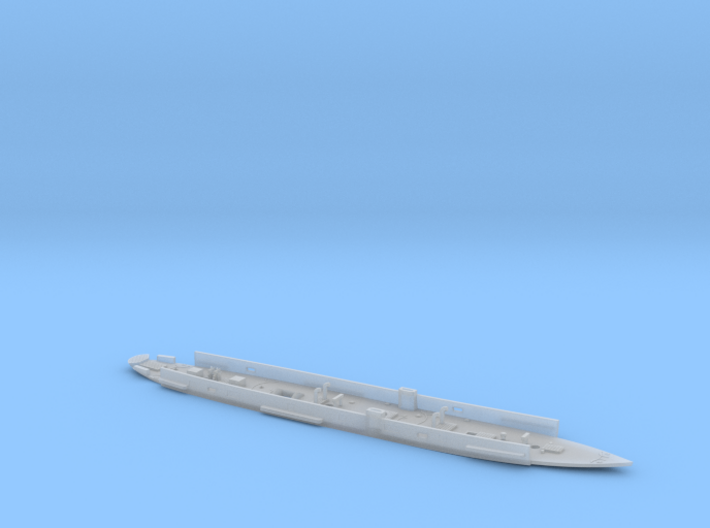 1/350 CSS Alabama Deck No Planking 3d printed