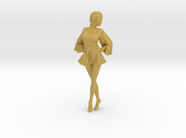 Skirt Girl-002-scale 1/32 3d printed 