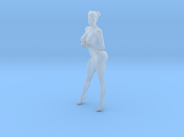 1:87 Sexy little girl in 2cm-003 3d printed