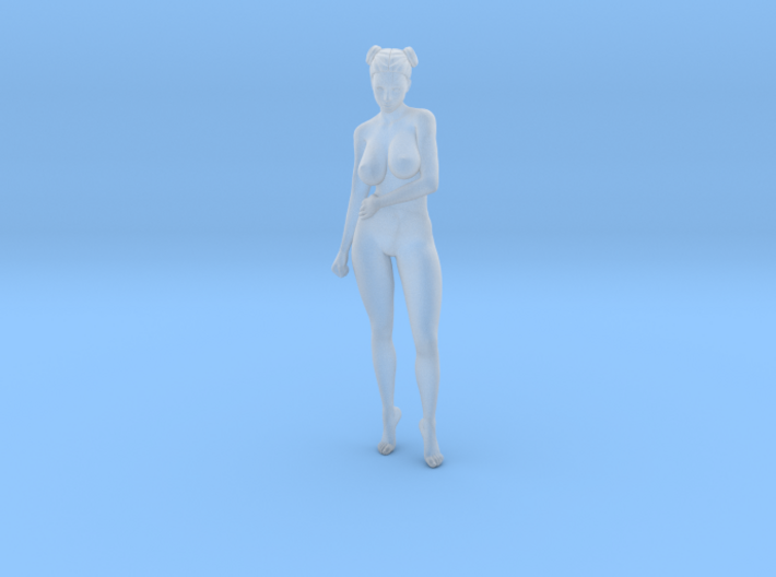 1:87 Sexy little girl in 2cm-006 3d printed