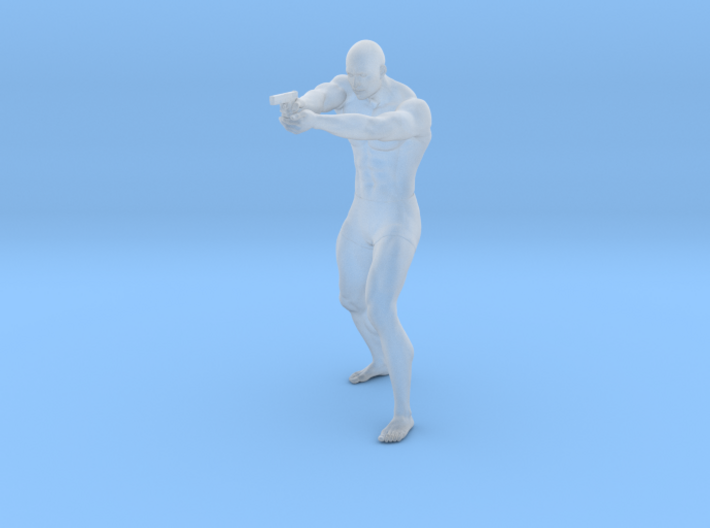 1:24 Male soldier 002 3d printed 