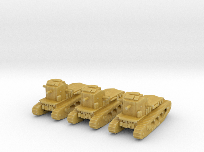1/160 Whippet tanks (3) 3d printed 