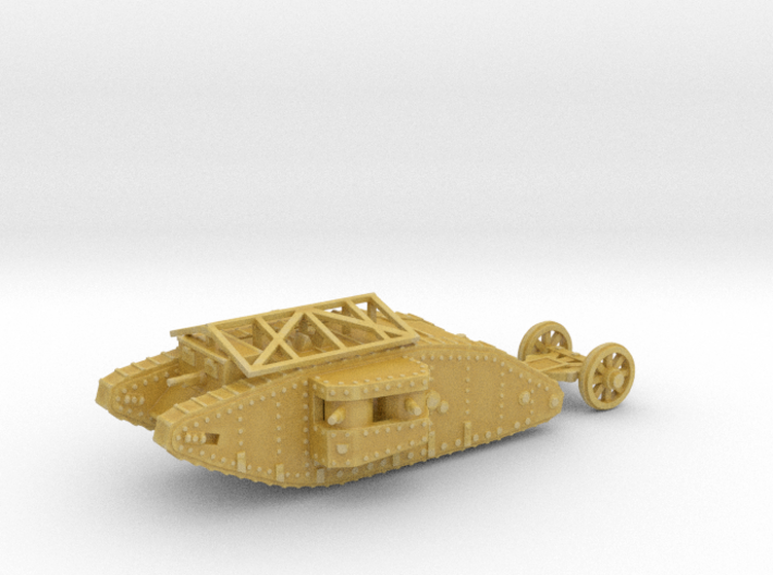 1/160 Mk.I Female tank with grenade roof 3d printed 