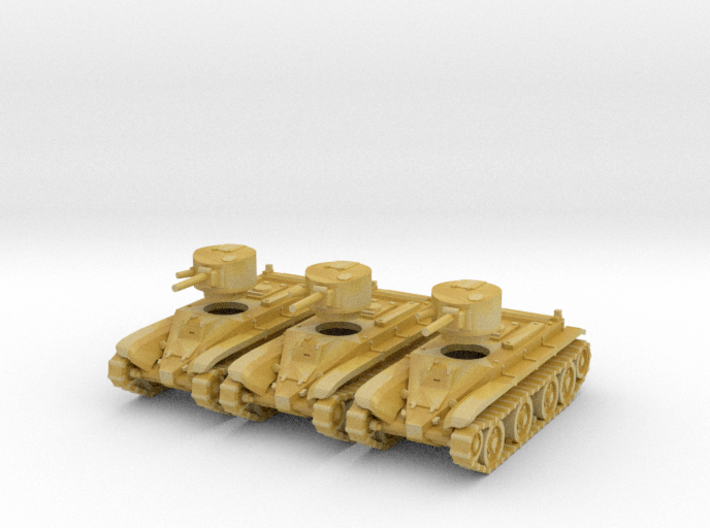 1/160 scale BT-2 tanks 3d printed 