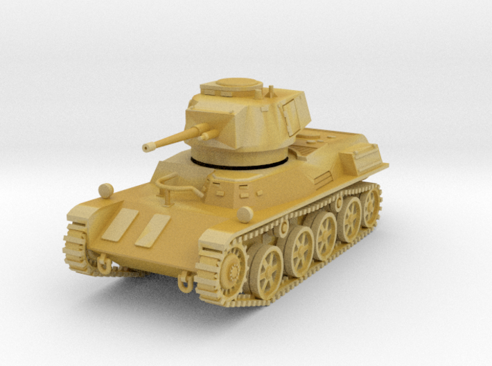 PV124C 38M Toldi III Light Tank (1/87) 3d printed 