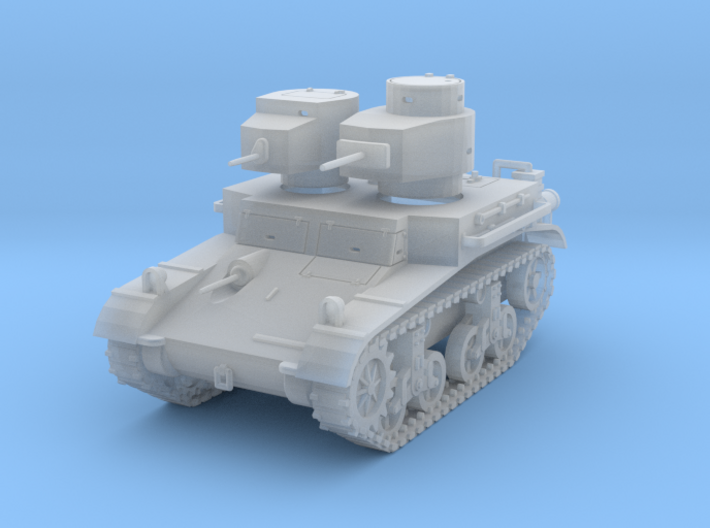 PV42D M2A2 Light Tank (1/144) 3d printed