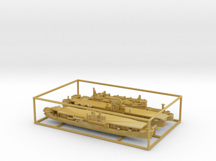 1/2400 IJN(IJA) Amphibious Assault Ships (Set1*) 3d printed