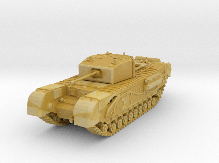 1/100 Mk IV Churchill III TEST 3d printed 