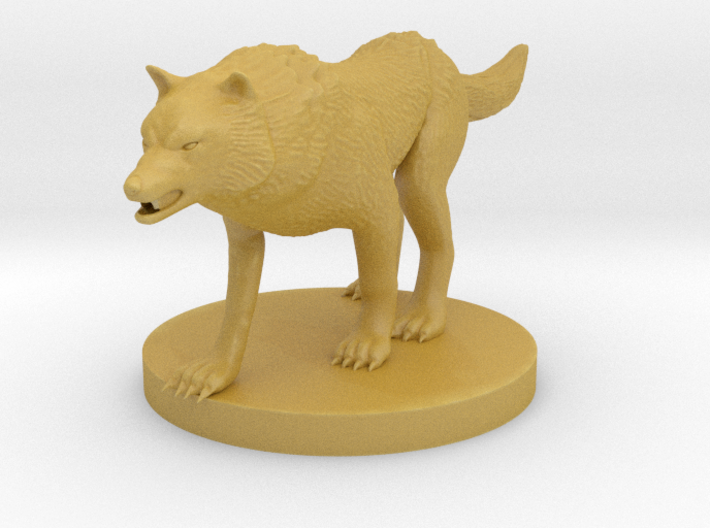  Wolf 3d printed 