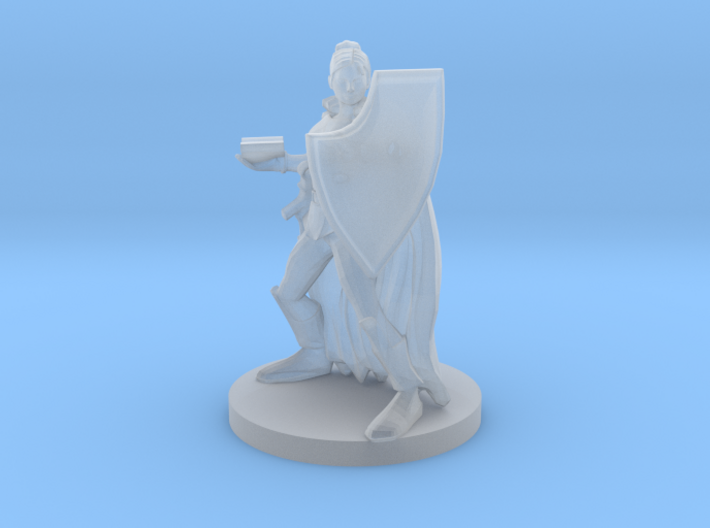 Female Eldritch Knight 3d printed