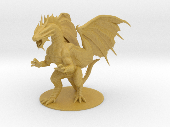 Adult Bronze Dragon 3d printed
