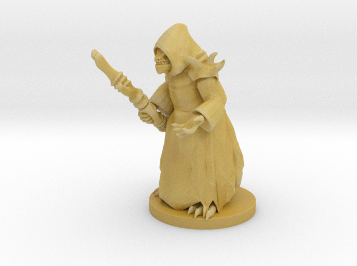 Lizardfolk Warlock of the Forest 3d printed 
