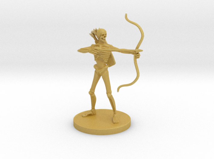 Skeleton Archer 3d printed