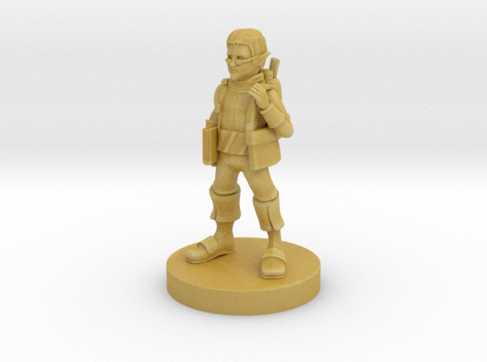 Gnome Wizard 3 3d printed 