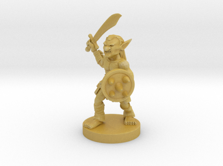 Goblin in Melee - Updated! 3d printed 