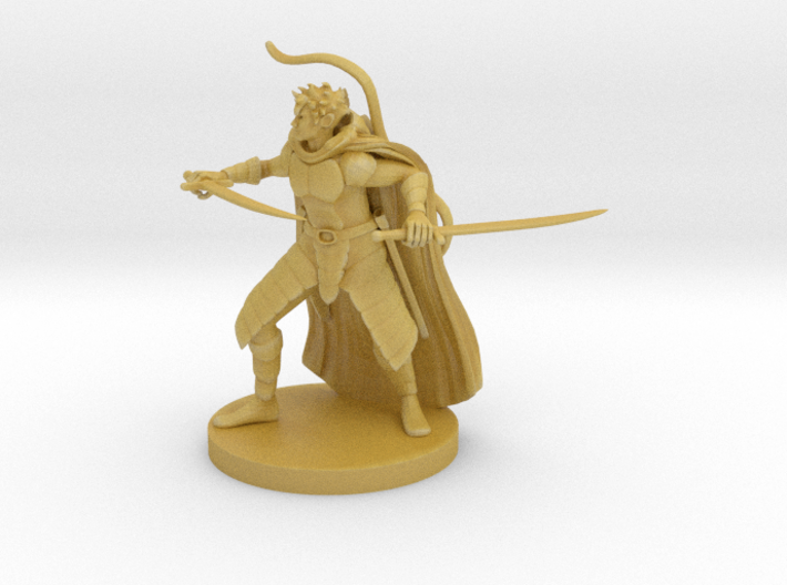 Human Male Two Sword Ranger 3d printed 