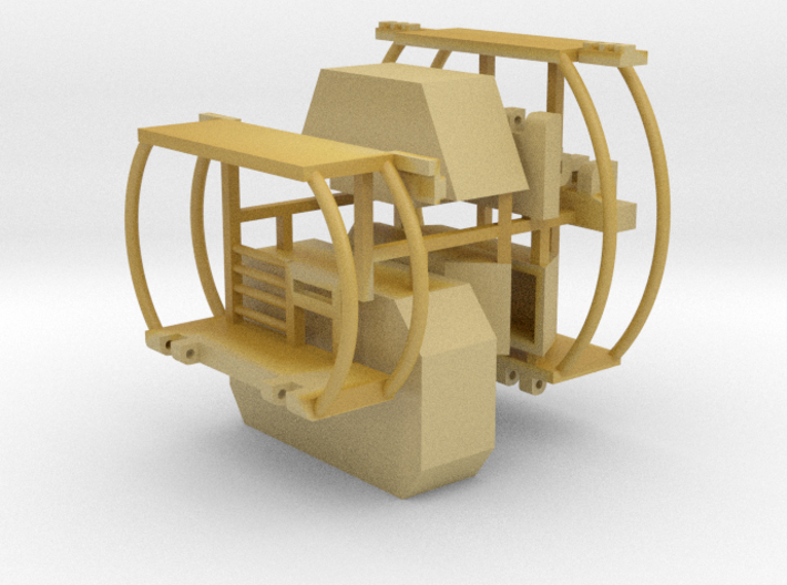 Attenuator System 1-87 HO Scale 3d printed 