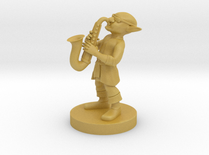 Goblin Saxophone Bard 3d printed 