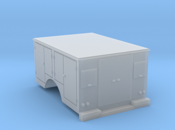 Tool Box Truck Bed 1-87 HO Scale 3d printed
