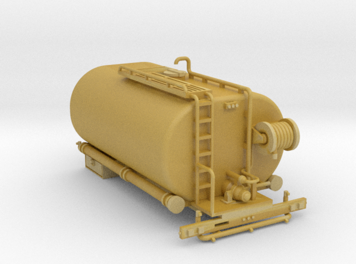 Water Tanker Bed 1-87 HO Scale 3d printed 