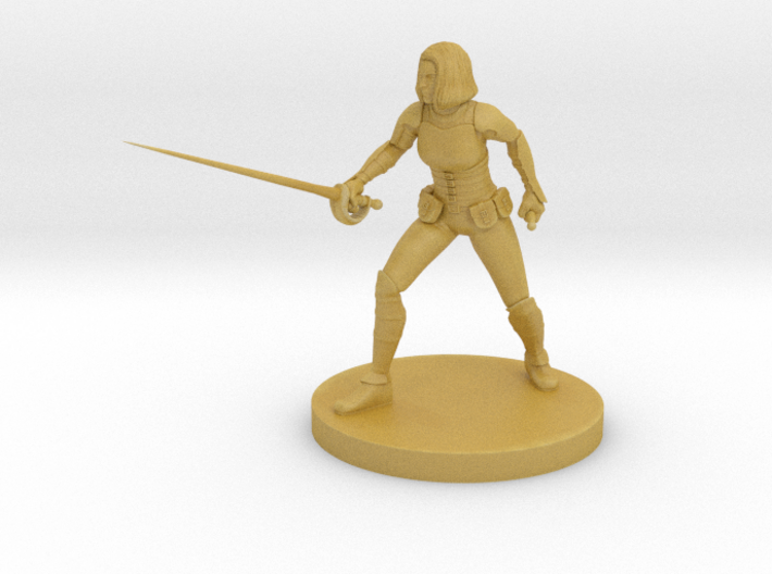 Human Female Rogue 5 3d printed 