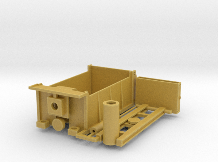 Rotary Dump Truck Kit 1-48 Scale 3d printed 