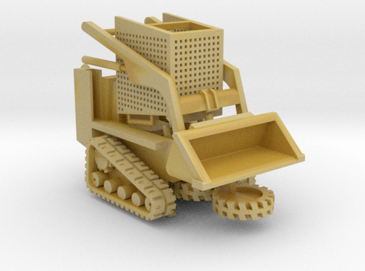 Bobcat With Tracks 1-72 Scale  3d printed 