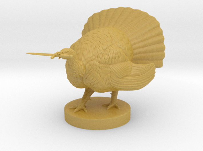 Turkey Really Really Dangerous Pose 3d printed 