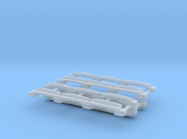N Gauge Plateway Track (Working Version) 3d printed