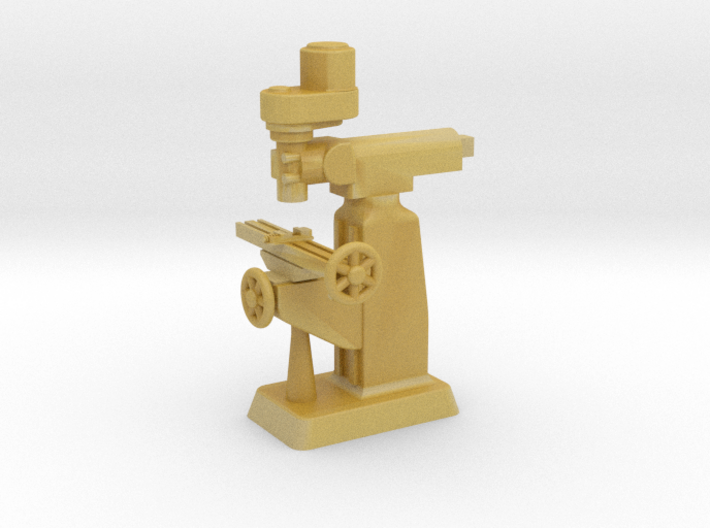 HO Scale Milling Machine 1/87 3d printed 