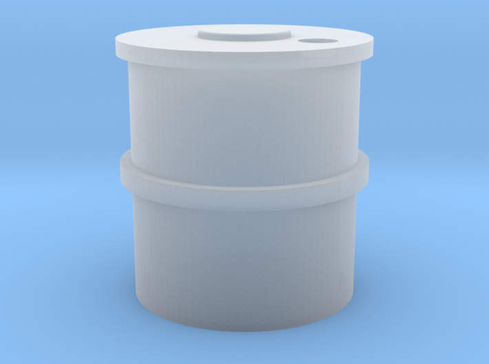 HO Concrete Water Tank 3d printed