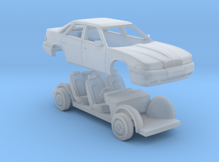Rover 800 Saloon 1/76 3d printed
