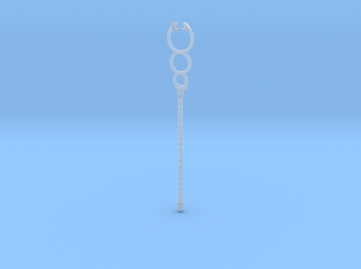 Vintage Size King Snake Staff 3d printed