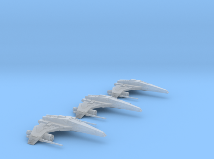 E-Wing Variant - Dual Cannon 3pack 3d printed
