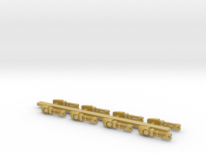 Medium/Large ship Double cannons 270th 3d printed 