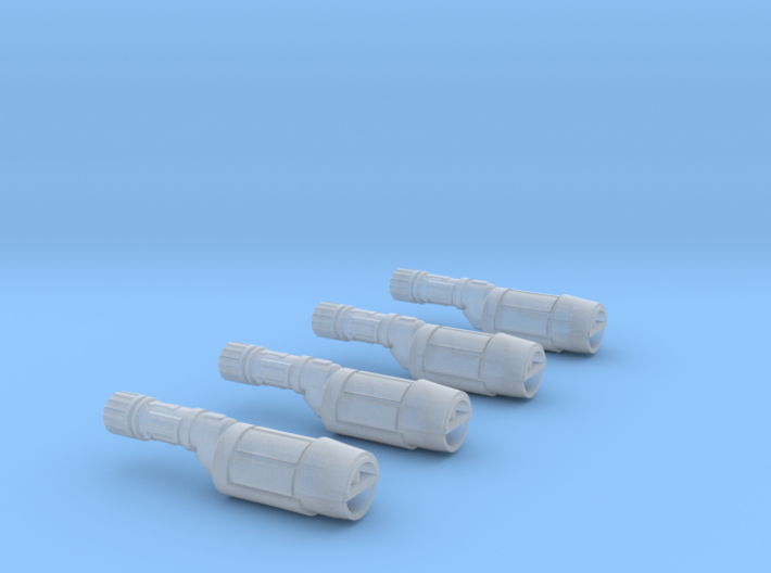 Engines style 3 pack 270th 3d printed