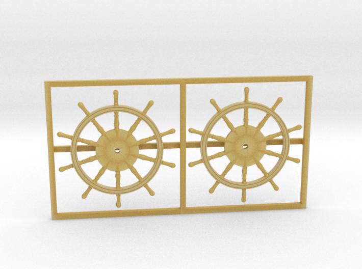 1:96 HMS Victory Ships Wheel 3d printed
