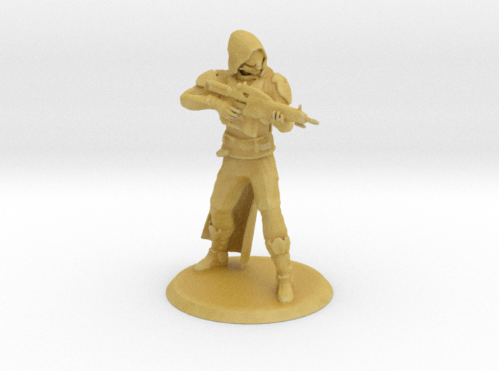Gunslinger Miniature 3d printed 
